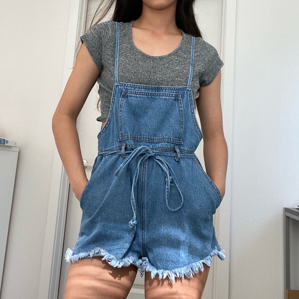 DENIM OVERALLS